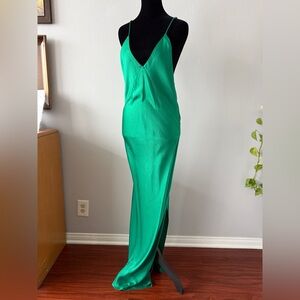 Rat & Boa Vibrant Green Maxi Dress